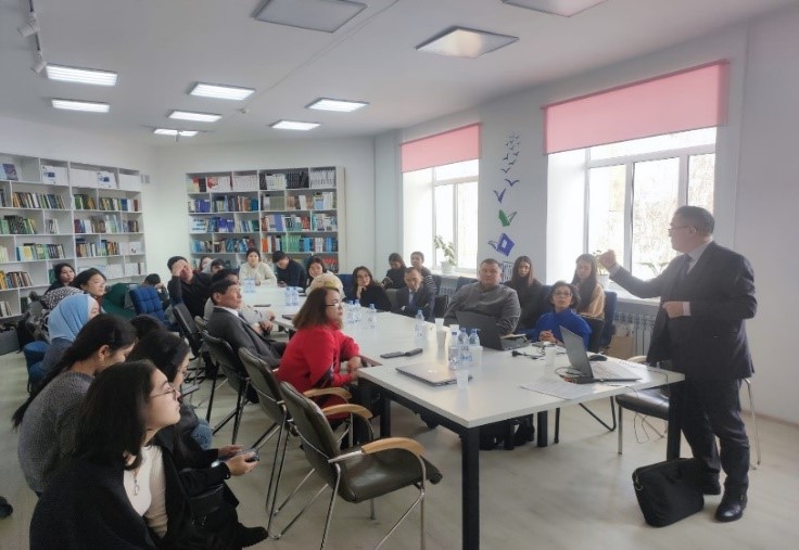 Выступление в Кар.Гу им. Академика Е.А. Букетова